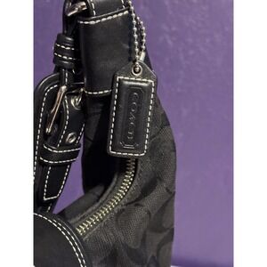 Coach Hampton SoHo 6824 Black Signature C Canvas Shou… - Gem